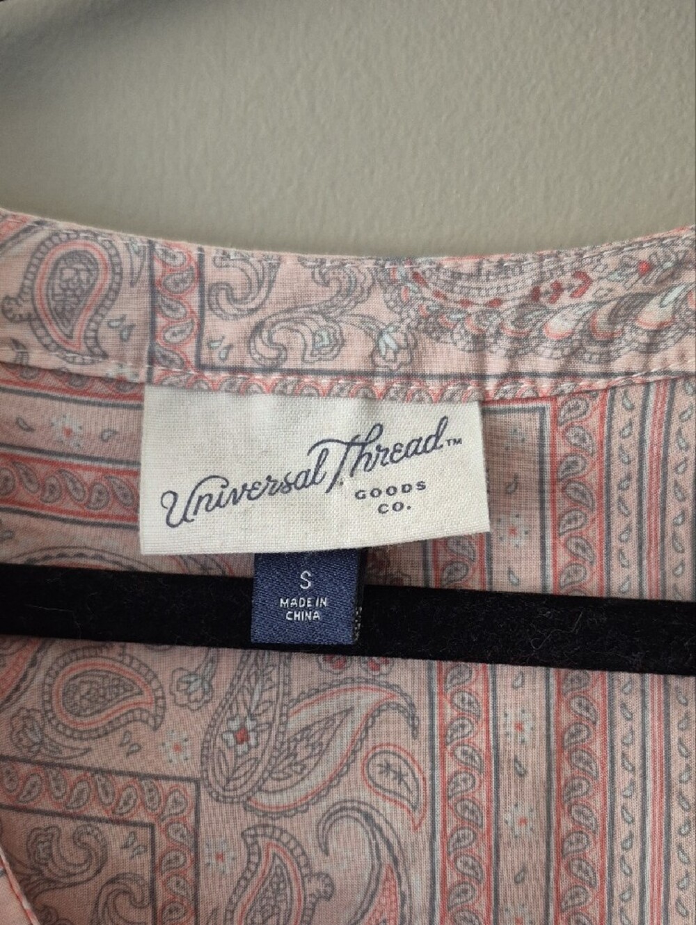 Universal Thread Blush Ruffle Front Blouse - Picture 5 of 6